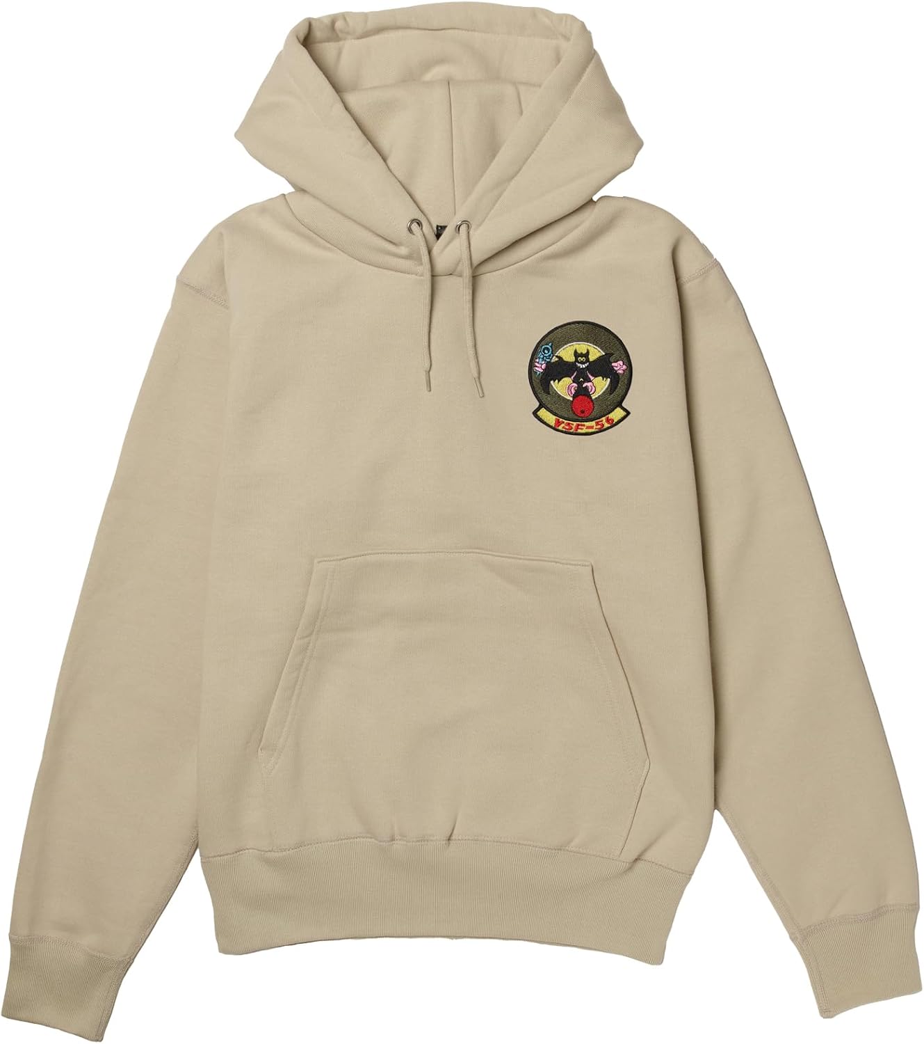 

Толстовка с капюшоном в стиле F, нашивка с гербом армии США, флисовая подкладка, пуловер, цвет: серый (stone) F-Style