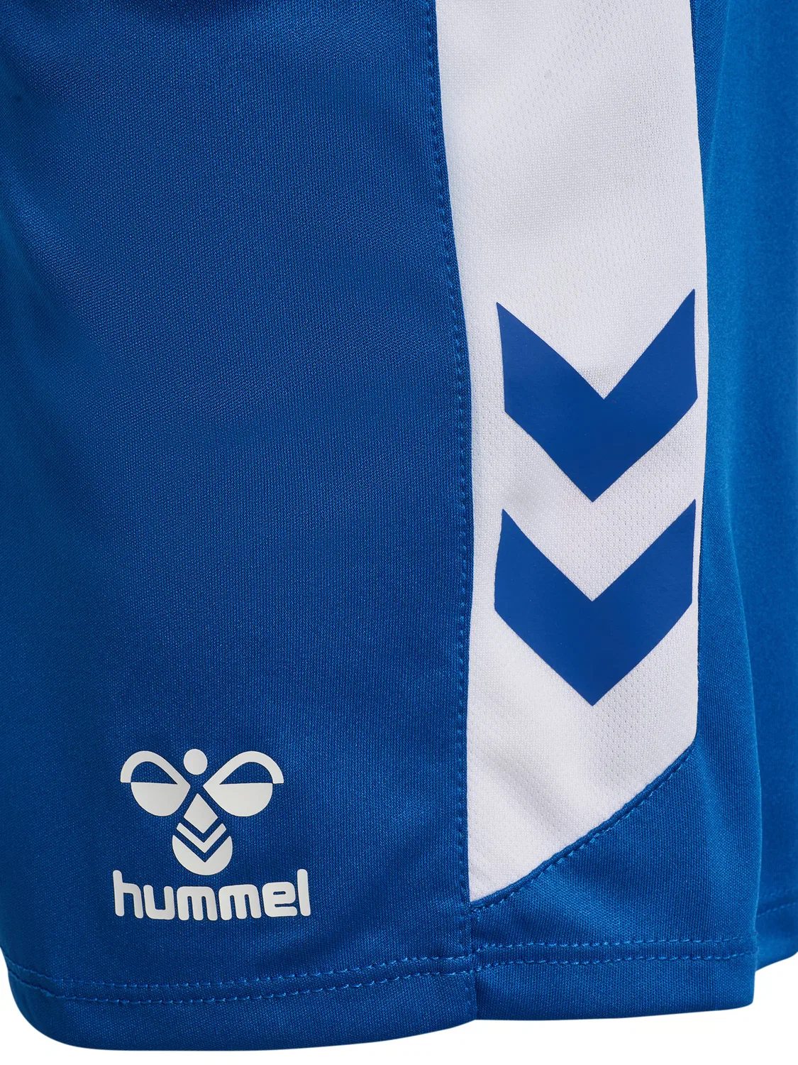 Спортивные шорты, дышащие, Hummel, true blue/white — фото 3