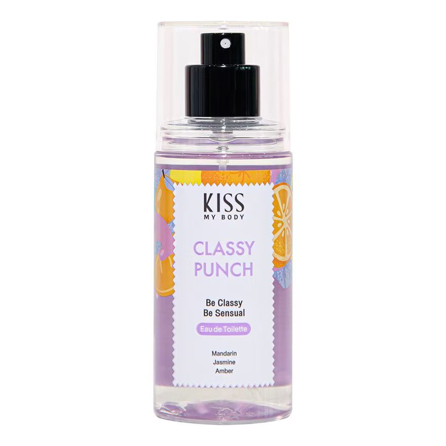 

Kiss My Body Туалетная вода Classy Punch 88 мл. น้ำหอม สเปรย์น้ำหอม, Purple