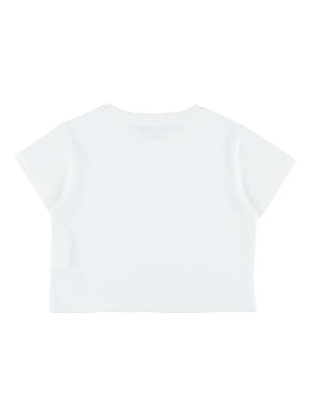 Футболка с круглым логотипом Stella Mccartney Kids, белый — фото 2