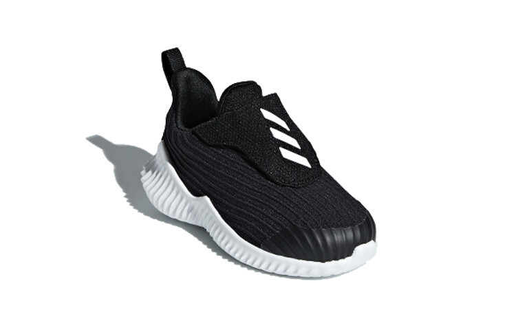 Кроссовки adidas Fortarun Toddler Shoes TD Low-top Black/white — фото 3