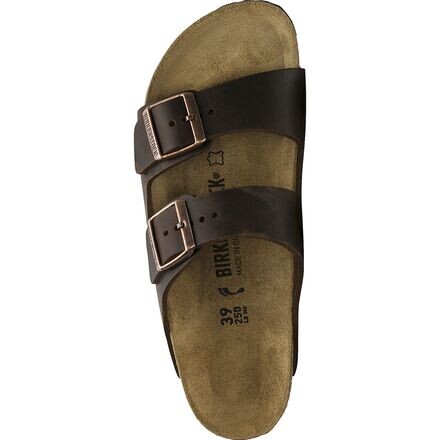 

Кожаные сандалии Arizona женские Birkenstock, цвет Habana Oiled Leather