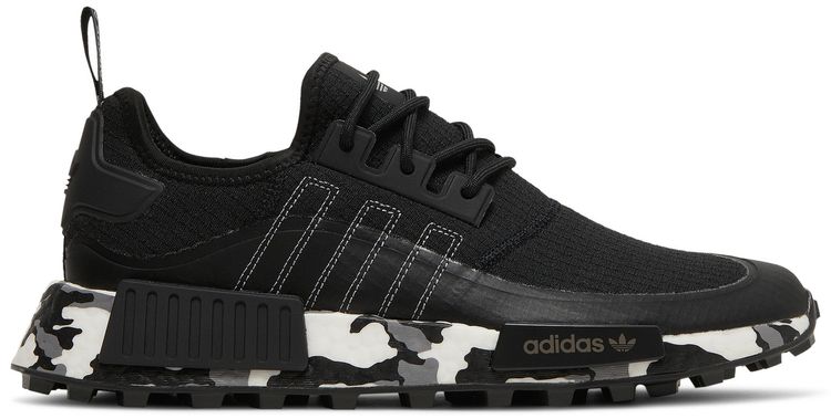 

Кроссовки adidas NMD_R1 TR 'Black White Camo', черный