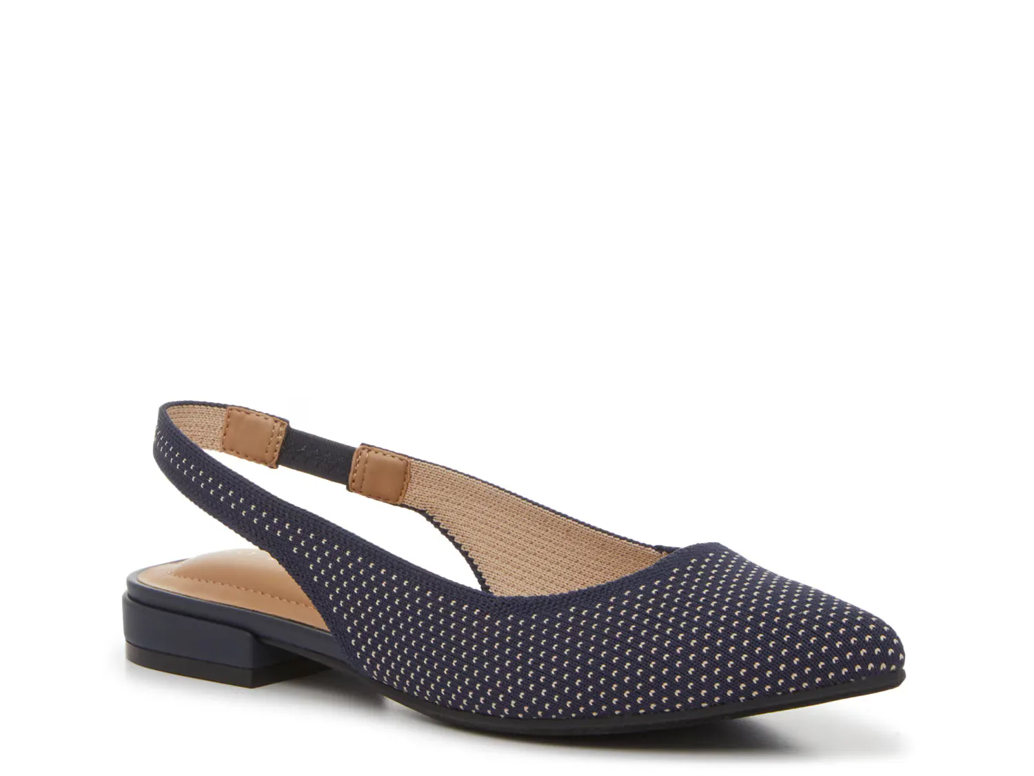

Балетки Abigail Flat Kelly & Katie, цвет navy_beigepolkadots