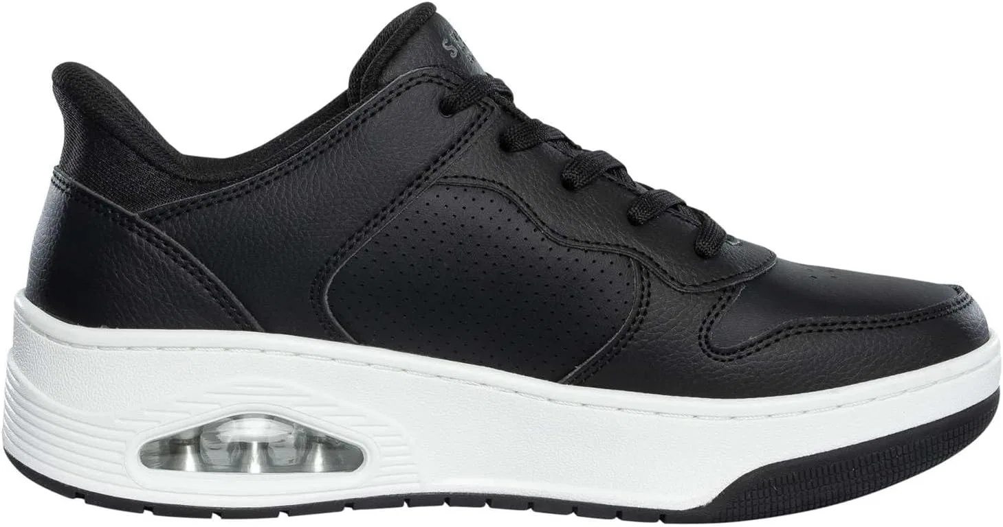 Мужские кроссовки Skechers UNO Court-Acacia Hands Free Slip-ins, черный — фото 3