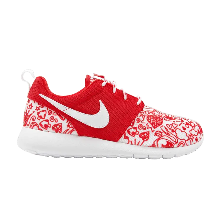

Кроссовки Nike Roshe One Print GS 'Valentine's Day', красный