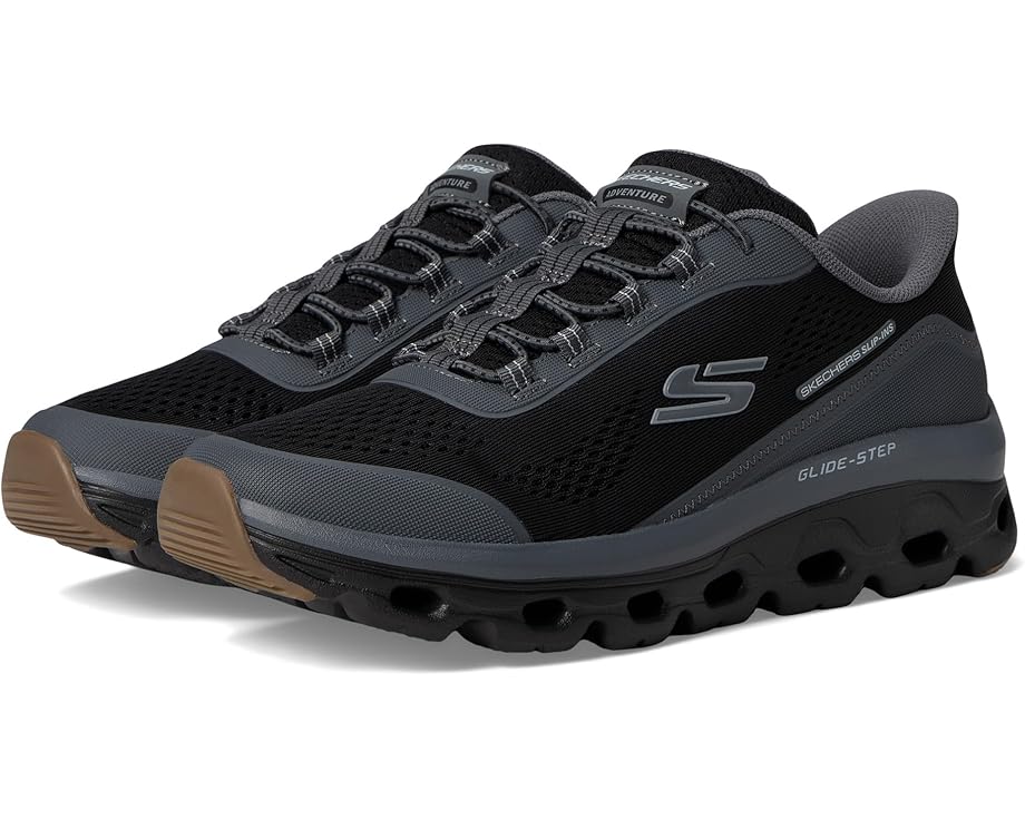 

Кроссовки SKECHERS Glide-Step Sole Hands Free Slip-in, цвет Black/Charcoal