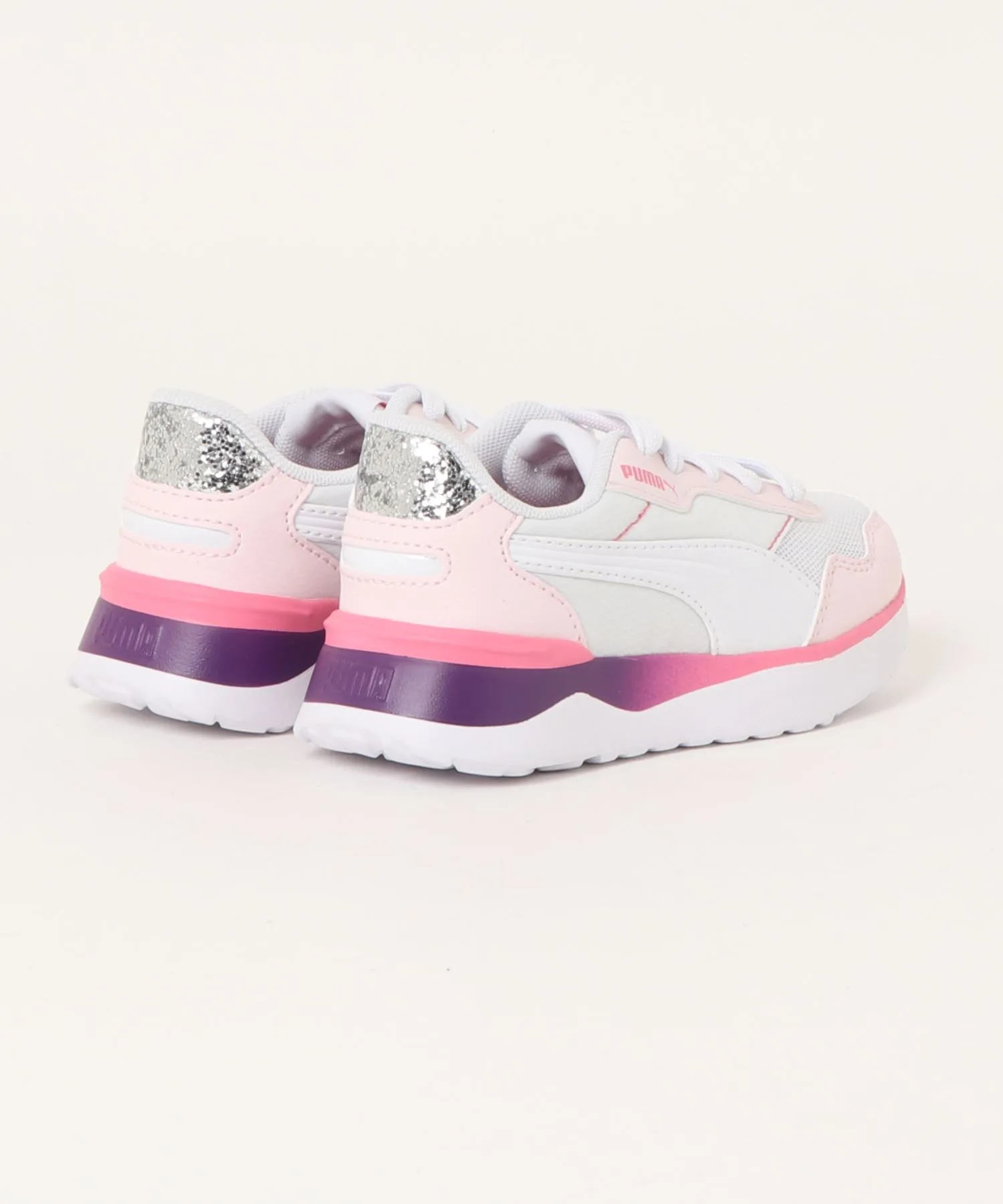 Детские кроссовки PUMA R78 Voyage StarGlow чёрные — фото 2