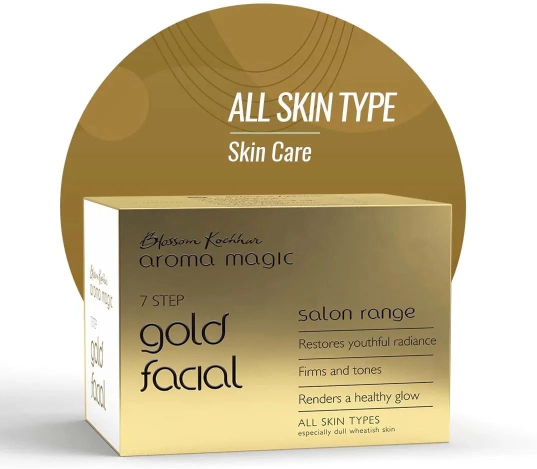 Набор для ухода за кожей Gold Facial Kit Aroma Magic 225 г