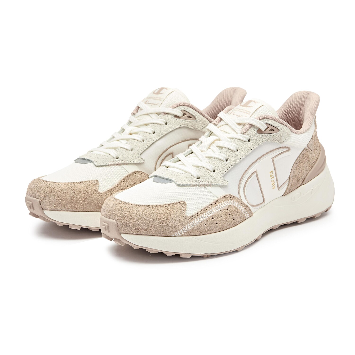 Champion Retro Sports Кроссовки Женские, Beige — фото 3