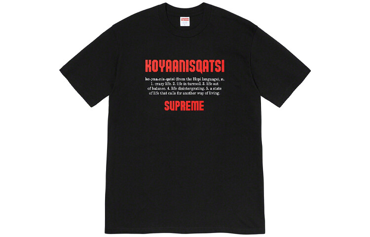 

Футболка FW20 унисекс Supreme, темно-синий