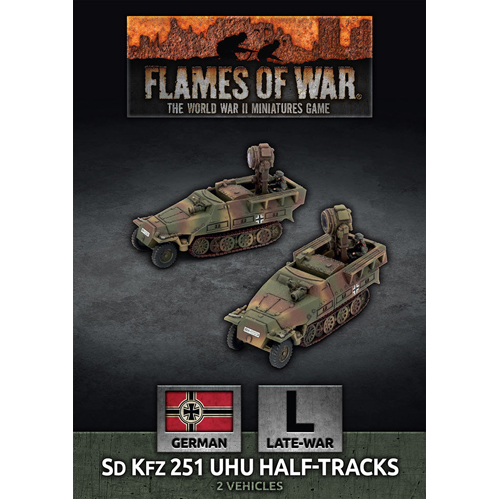 

Фигурки Sd Kfz 251 Uhu Halftracks (X2)