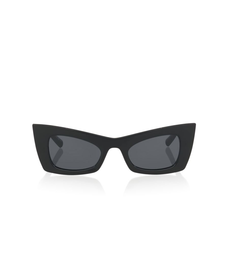 Женские солнцезащитные очки, SL 702 Saint Laurent, Black — фото 4
