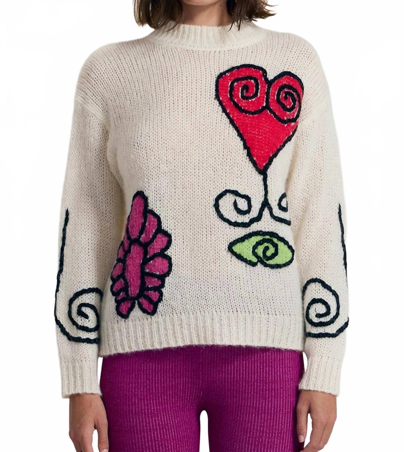 

Свитер El Ojo вязаный, цвет слоновая кость The Wolf Gang