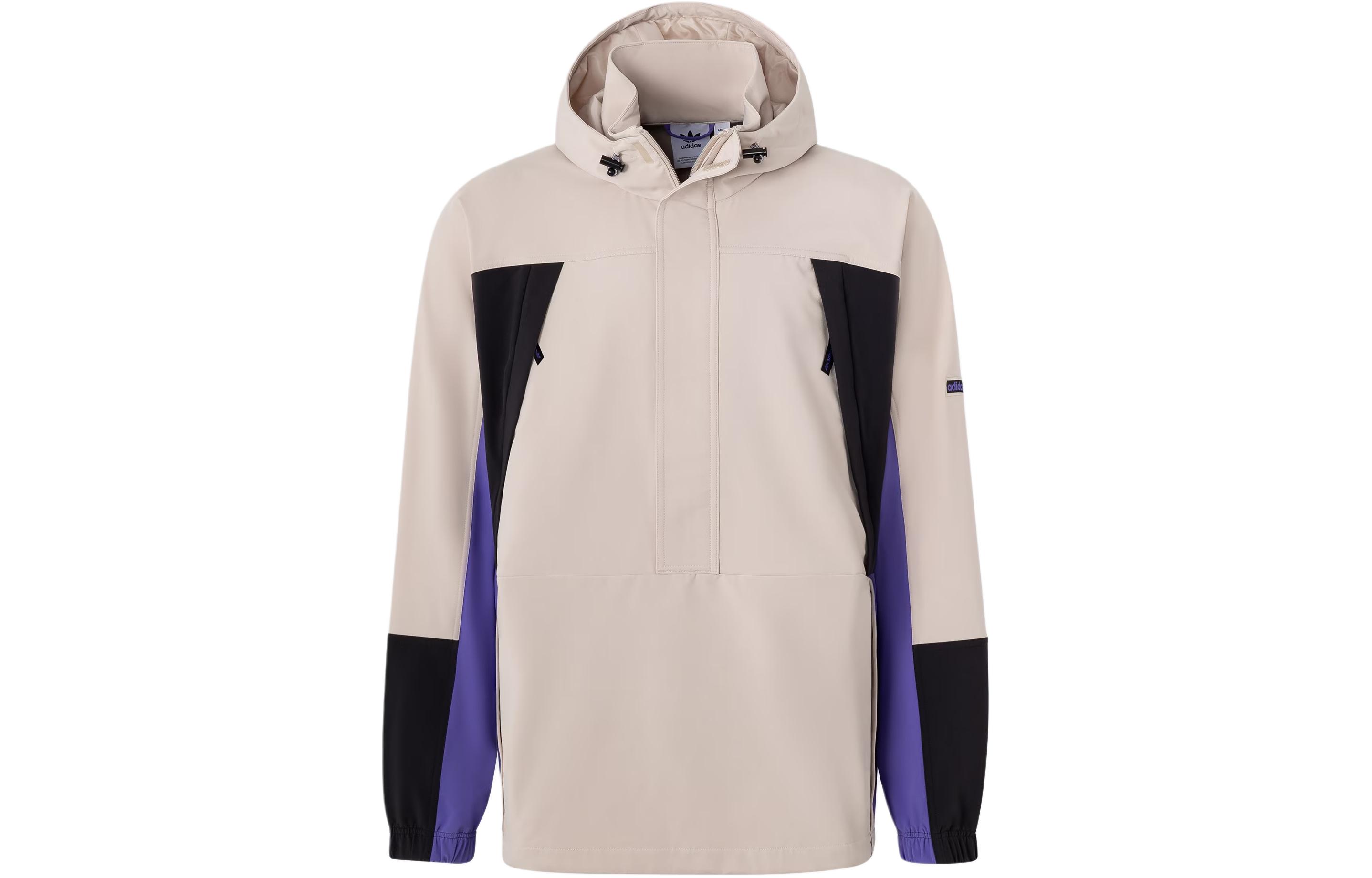 Цветной анорак Adidas Originals, Earth Umber — фото 2