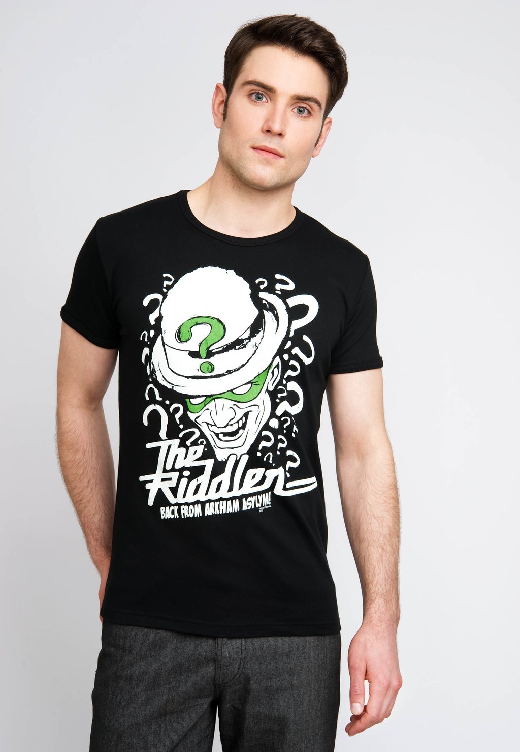 

Футболка с принтом THE RIDDLER LOGOSHIRT, цвет schwarz