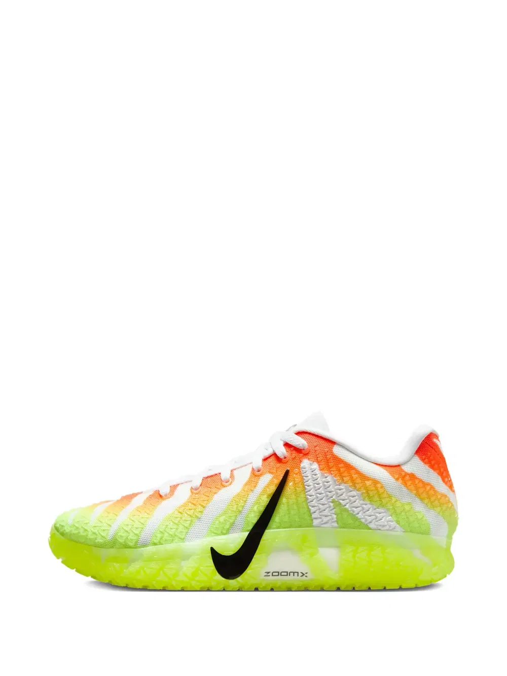 Полосатые низкие кеды ja 3 Nike, белый