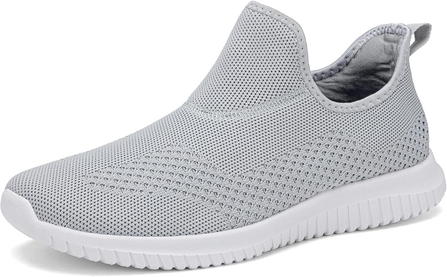 

Мужские минималистичные кроссовки WXQ для ходьбы, комфортные, ультралегкие, дышащие, для бега, тенниса, занятий в спортзале, нескользящие, спортивные модные кроссовки, светло-серый