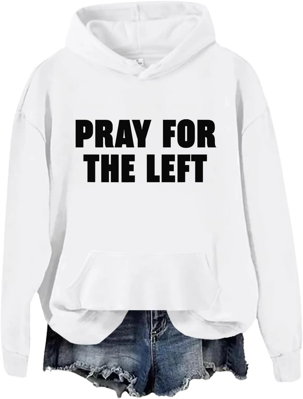 

Толстовка Pray for The Left с длинными рукавами Phncal