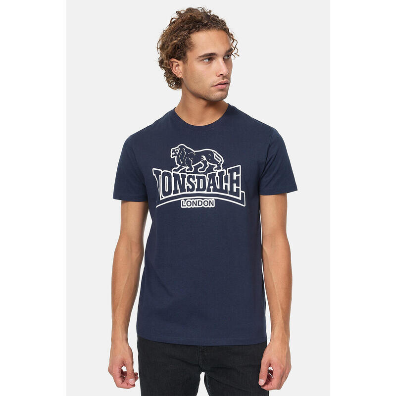 

Спортивная футболка Lonsdale, цвет dunkelblau/weiss
