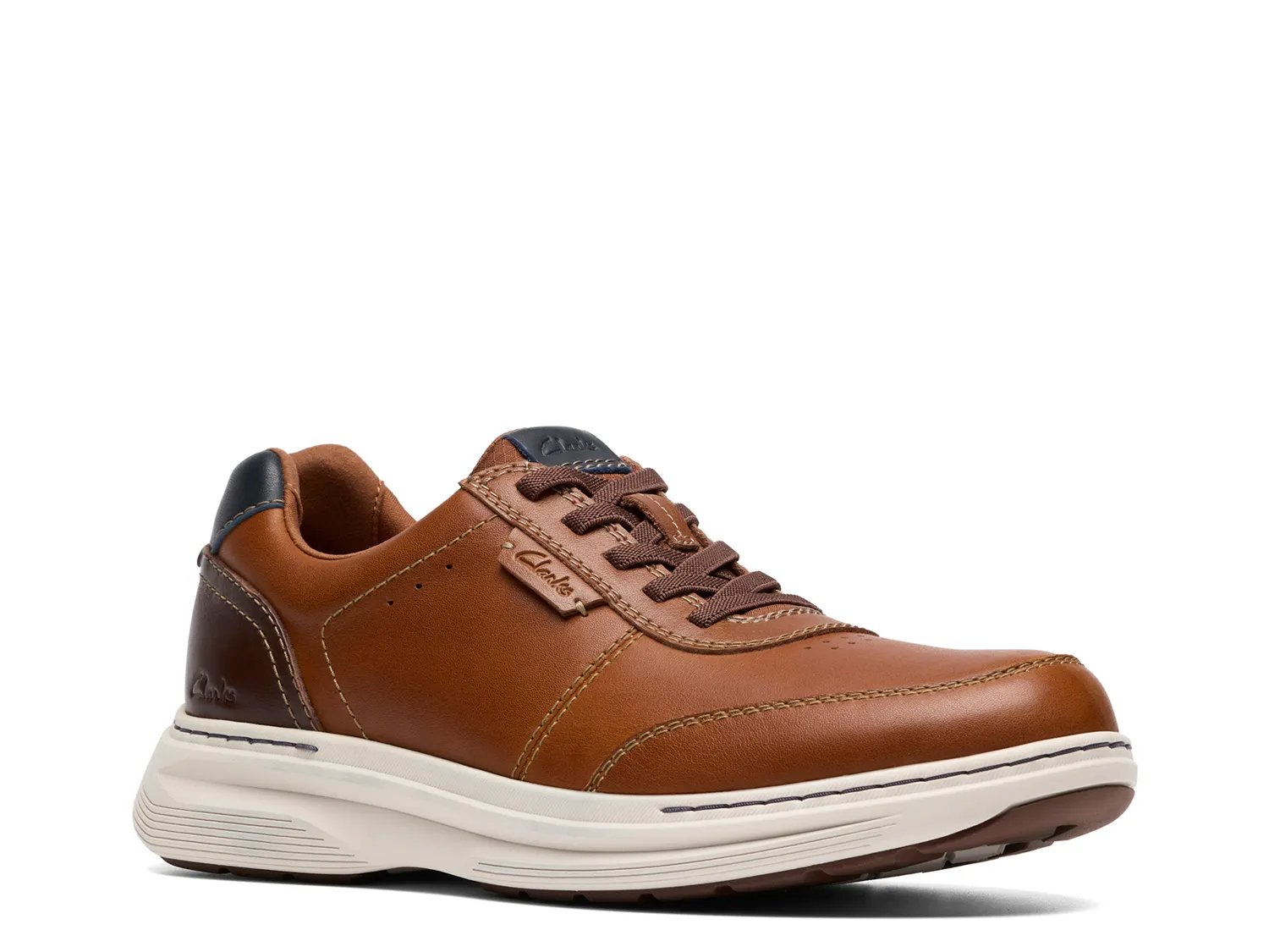 

Кроссовки Clarks Craftwell Sneaker, Tan Leather