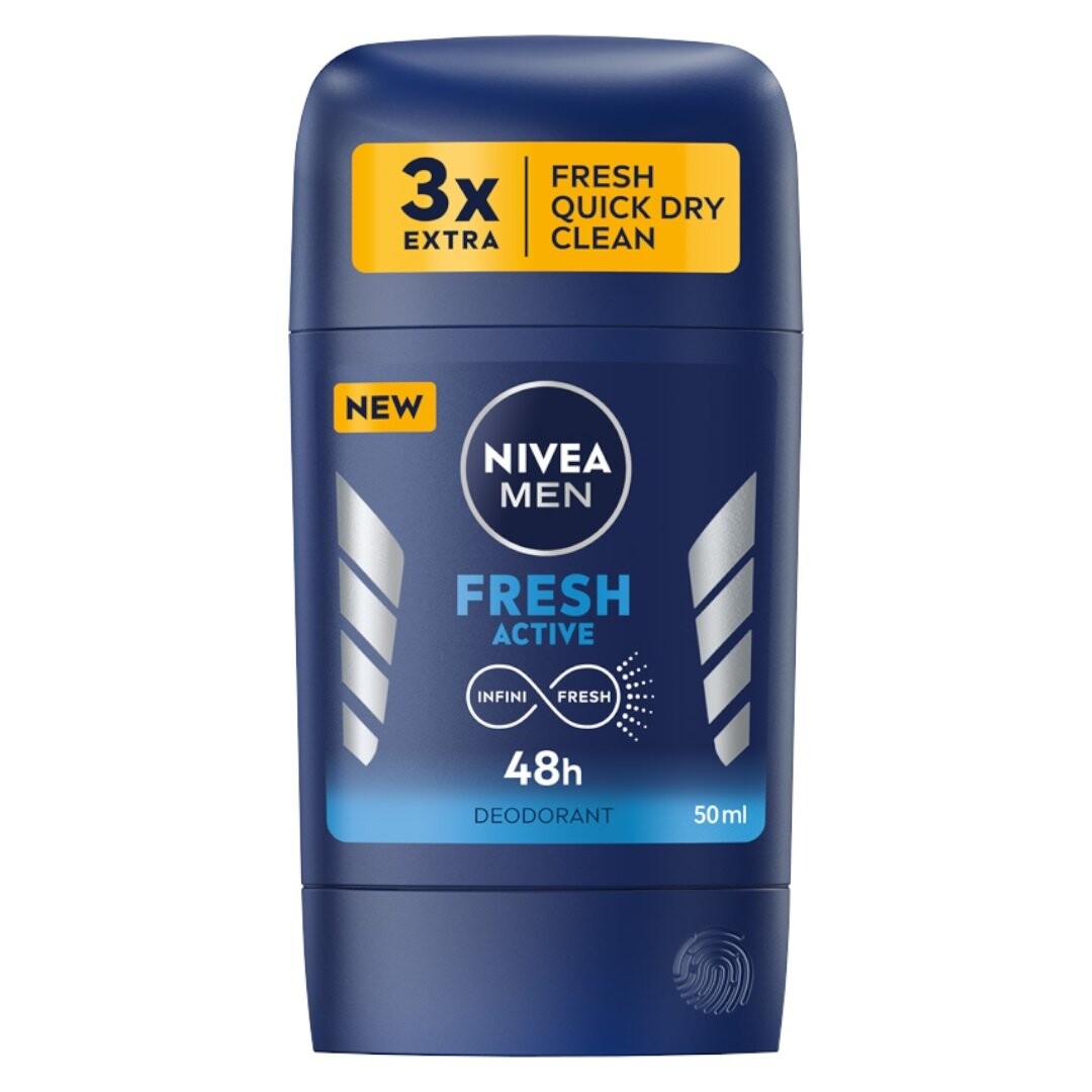 

Nivea, Дезодорант-карандаш для мужчин Fresh Active, 50 мл