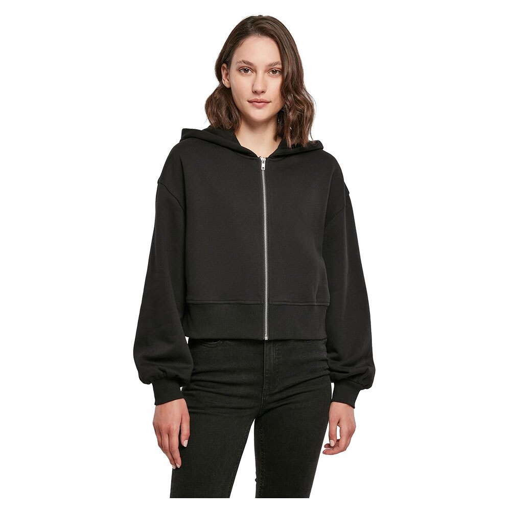 

Толстовка Build Your Brand Oversized Full Zip, черный