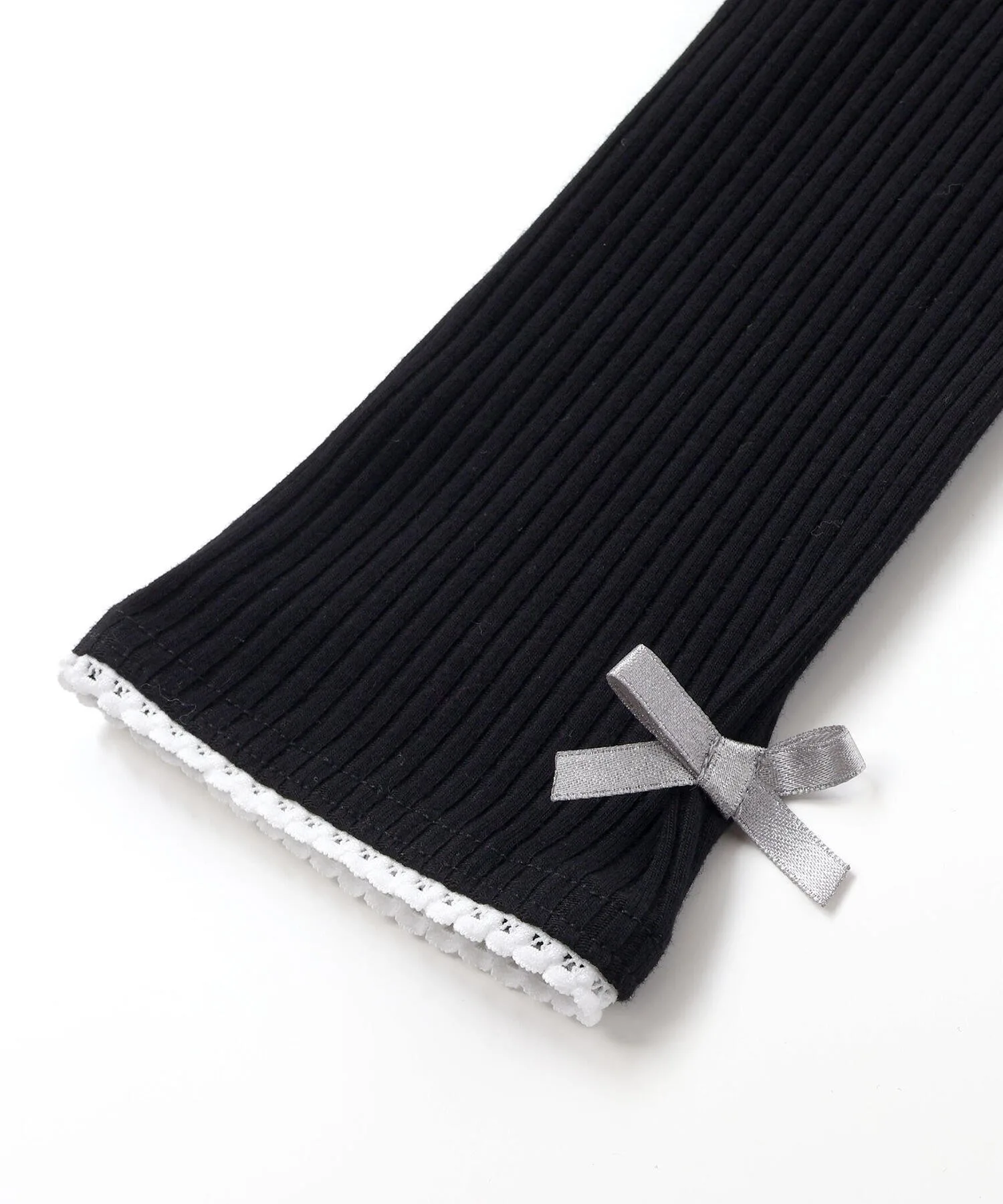 Леггинсы с кружевной лентой (80–130 см) SLAP SLIP, Black — фото 4