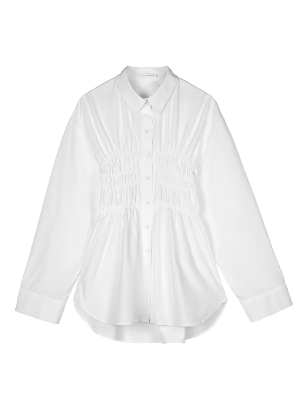 

Рубашка Braxton с драпировкой Cecilie Bahnsen, белый