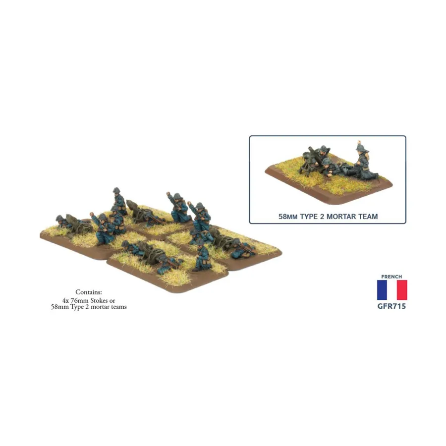 

Взвод траншейных минометов, Flames of War - WWII - France - Infantry