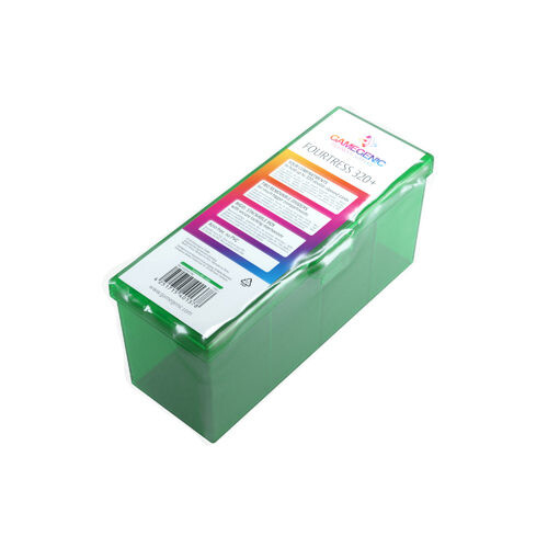 

Коробка для карточек Gamegenic Fourtress 320+ Green Gamegenic