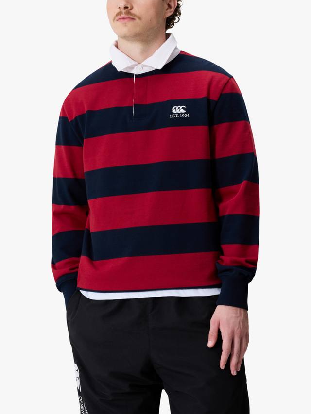 

Футболка для регби CCC Hoop Canterbury, Red/Blue