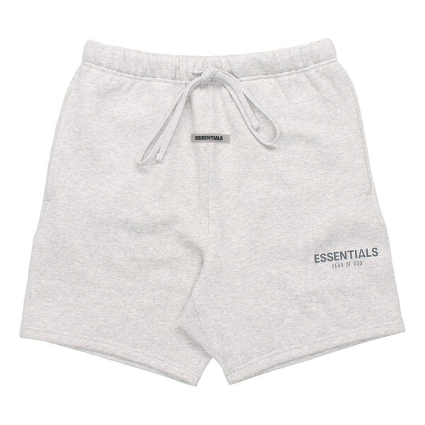 

Шорты sweatshorts 'heather grey' Fear Of God Essentials, серый