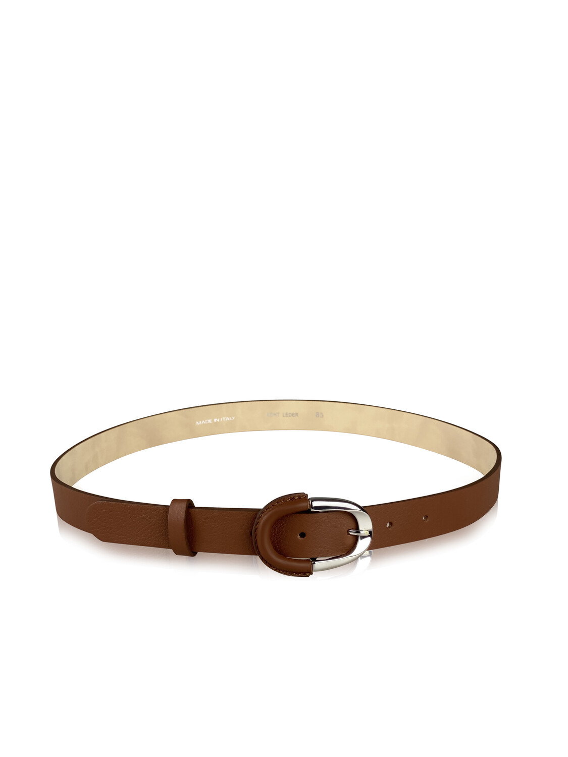 

Ремень collezione alessandro Leder Loreen, коньячный