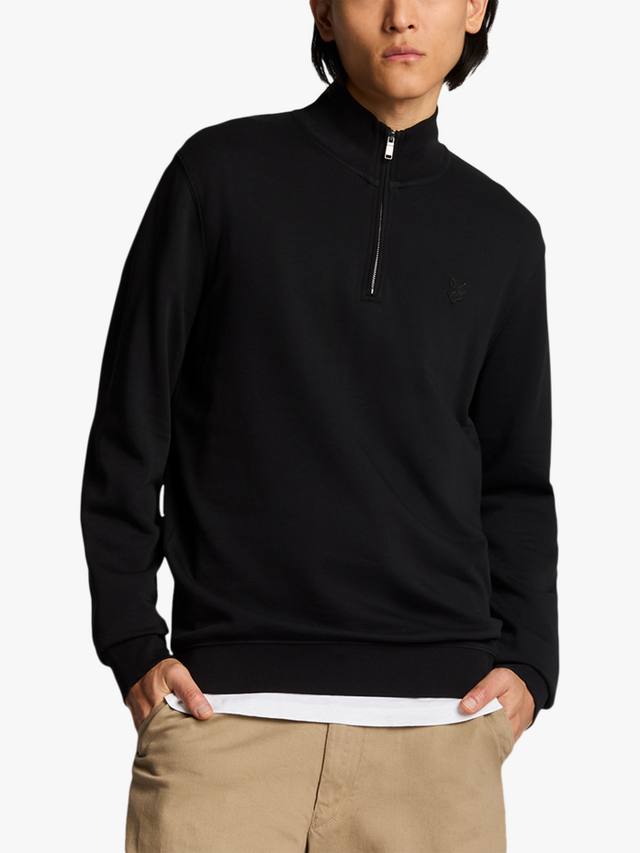 

Приталенная застегивающаяся рубашка-оверсайт Lyle & Scott, Jet Black