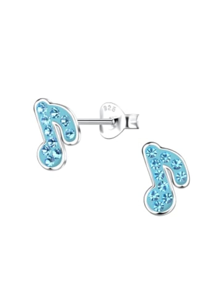 

Alexander York Примечание: серьги-гвоздики с бирюзовым кристаллом из серебра 925 пробы, комплект из 2 штук