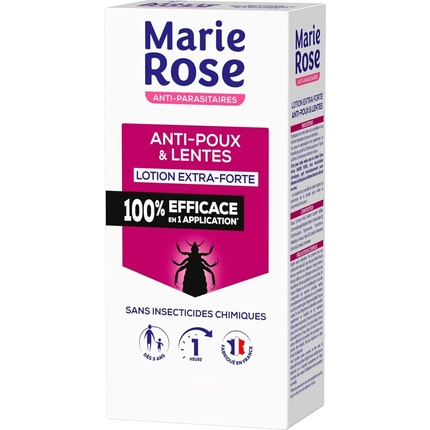 

Лосьон от вшей и гнид Extra Strong 100 мл Marie Rose