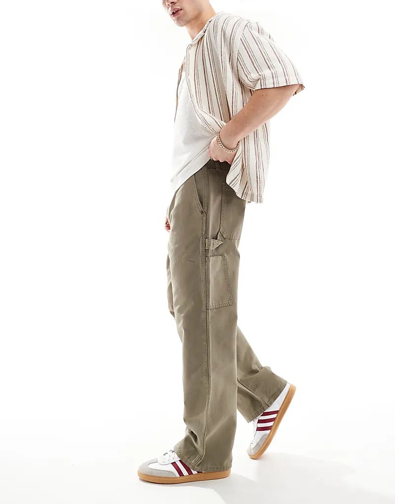 

Pacsun clyde carpenter джинсы коричневого цвета