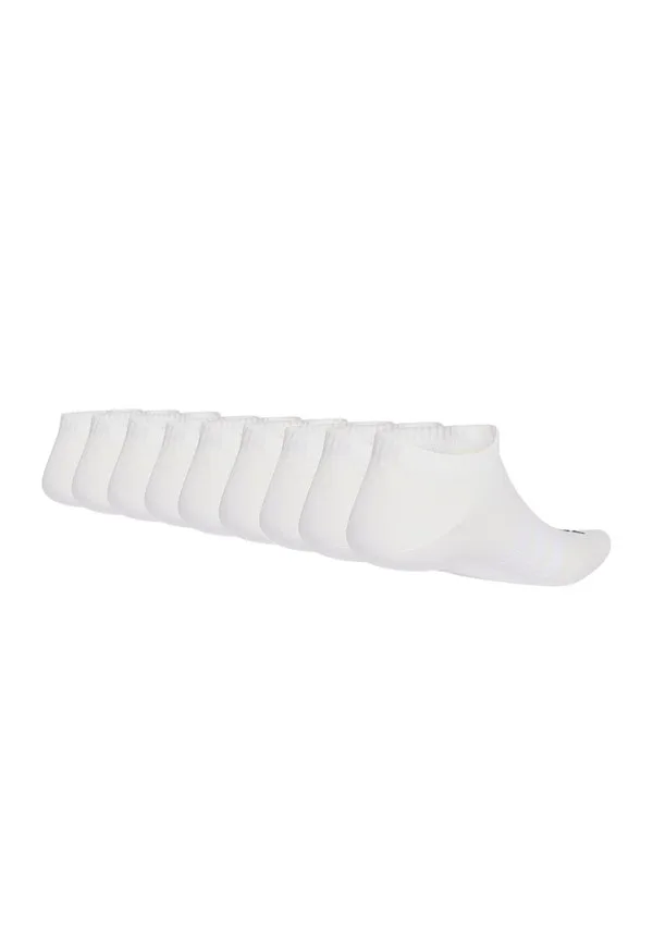 Легкие, низкие, тренировочные носки (9 пар в упаковке) Adidas Performance, White — фото 2