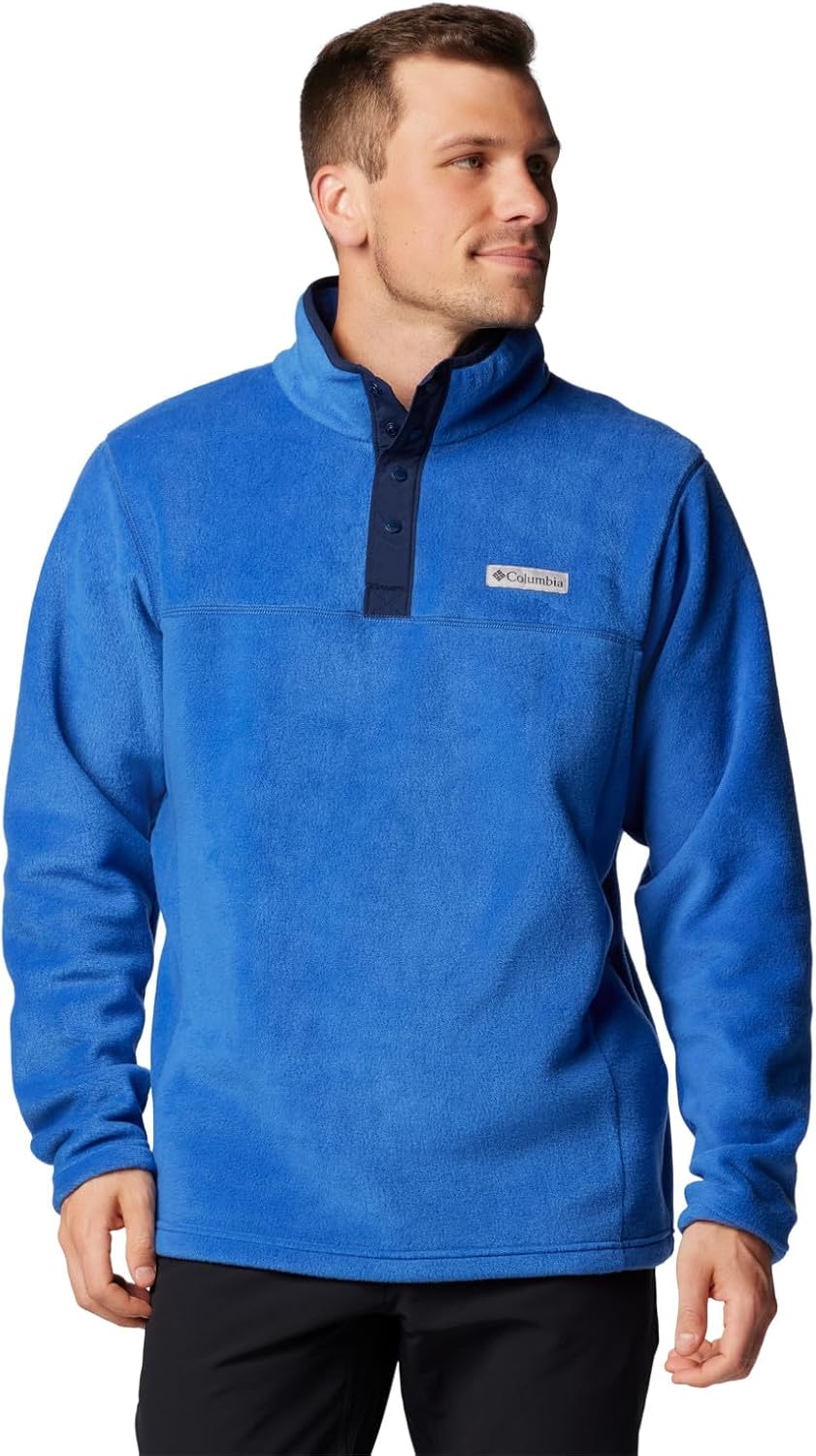 

Columbia мужская куртка Steens Mountain Half Snap, Mountain Blue/Collegiate Navy, Синий, Columbia мужская куртка Steens Mountain Half Snap, Mountain Blue/Collegiate Navy
