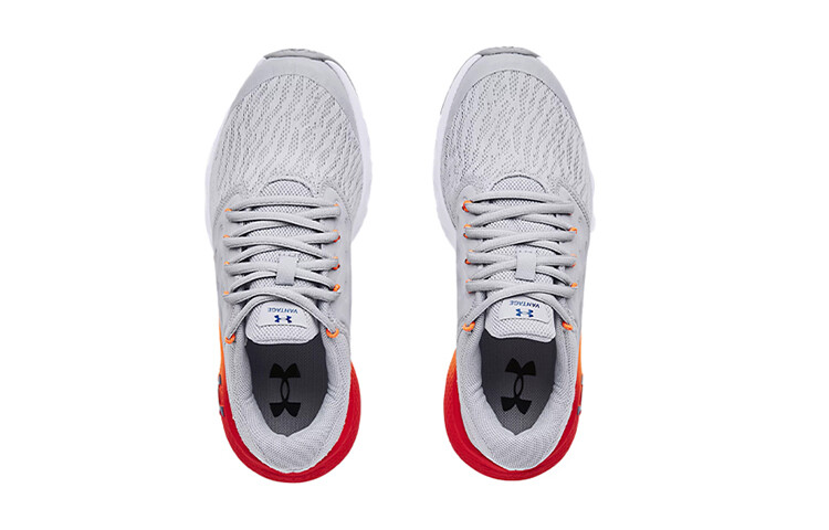 Кроссовки Charged Vantage Kids GS Low-top Серый/Оранжевый/Красный Under Armour — фото 4
