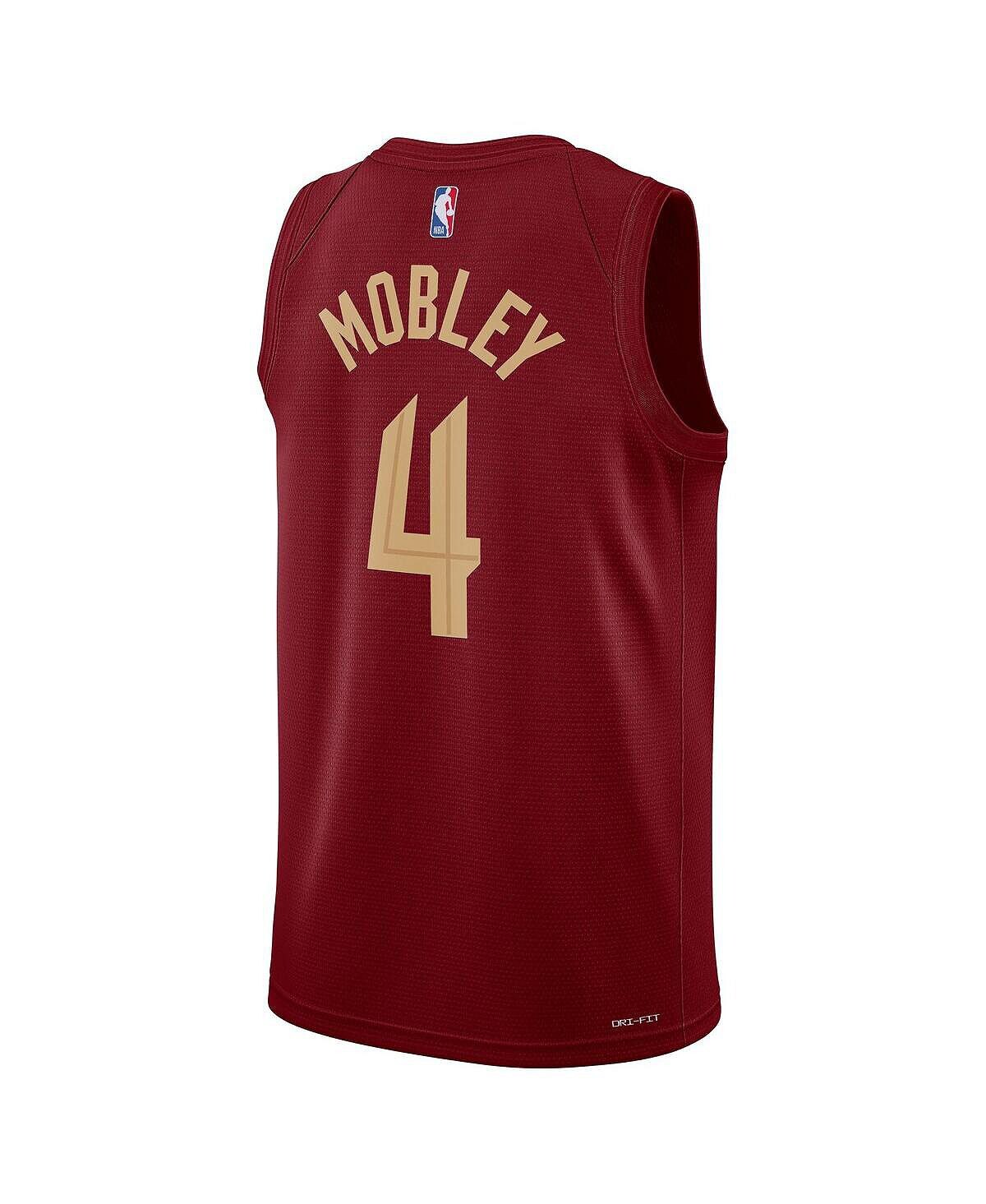 Мужская майка Swingman Evan Mobley Wine Cleveland Cavaliers 2022/23 — Icon Edition Nike — фото 2