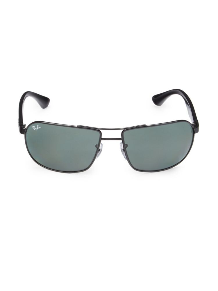 

Матовые солнцезащитные очки-авиаторы 62MM Ray-Ban, черный