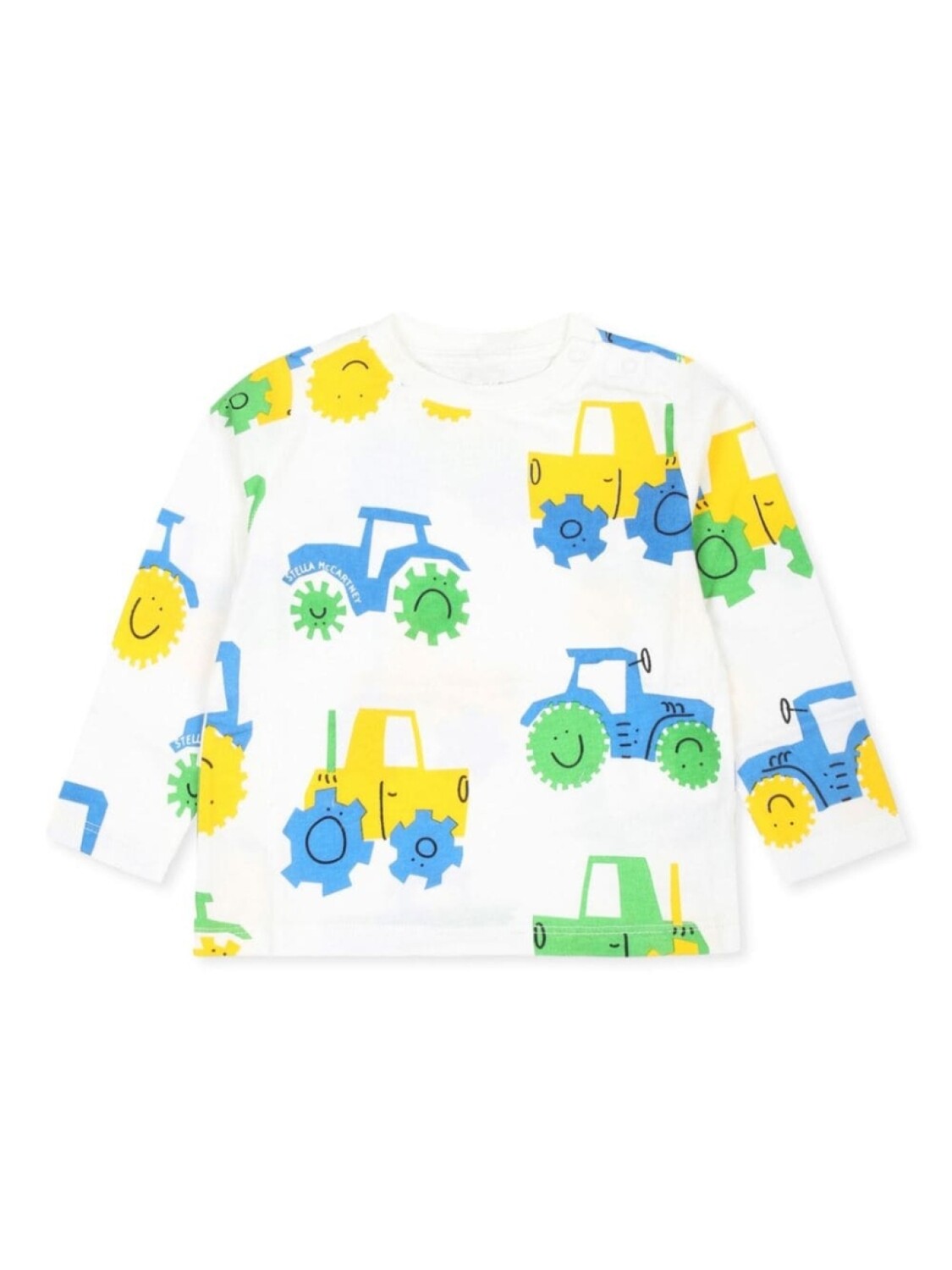 

Stella McCartney Kids футболка с графическим принтом, белый