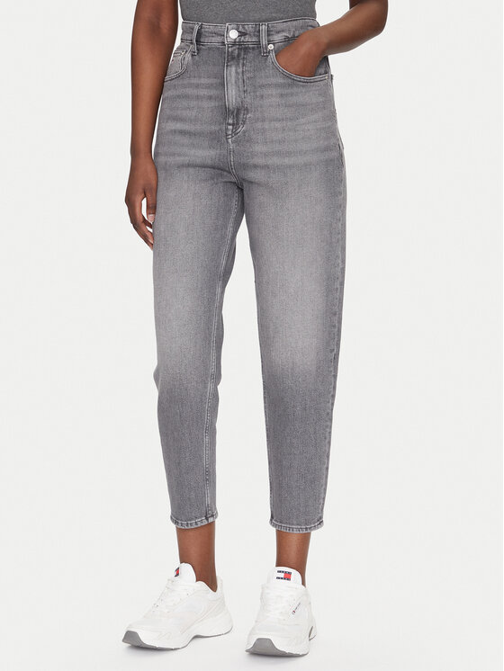 

Джинсы mom fit DW0DW20648 Tommy Jeans, серый