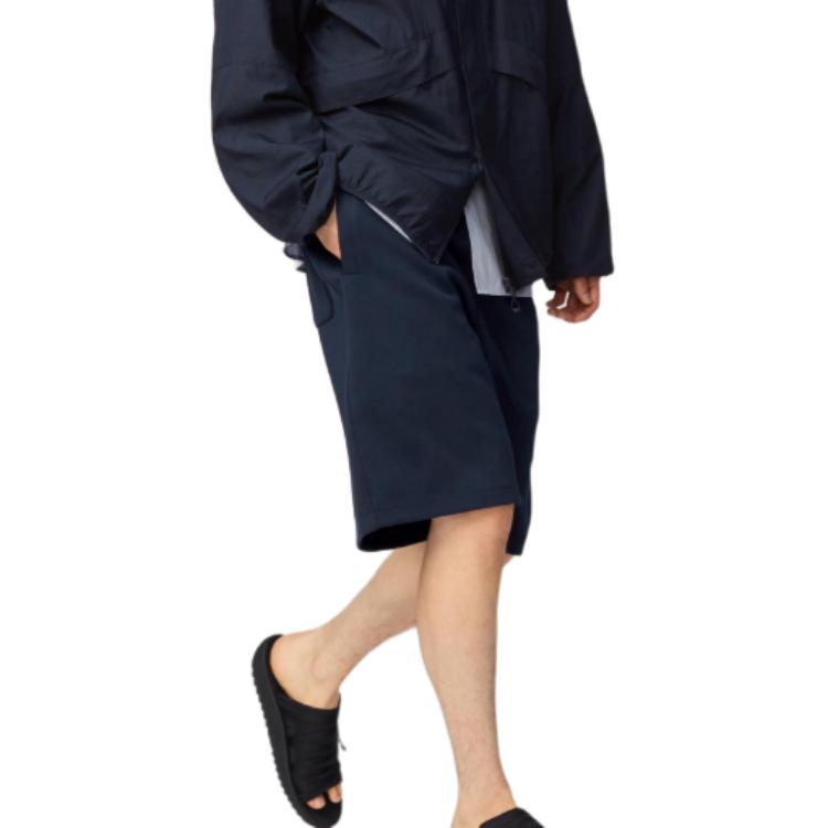UNIQLO C Collection повседневные шорты Unisex Marine Blue — фото 3