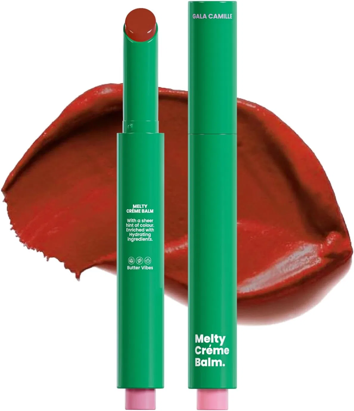 Бальзам для губ цветной Melti Cream Balm 05 Kinda Lazy, Gala Camille, кокосовый аромат, 1.8 г