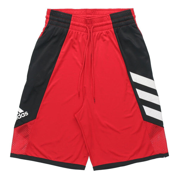 

Шорты adidas Pro Madness Shr Basketball game Training Breathable Woven Shorts Red, красный