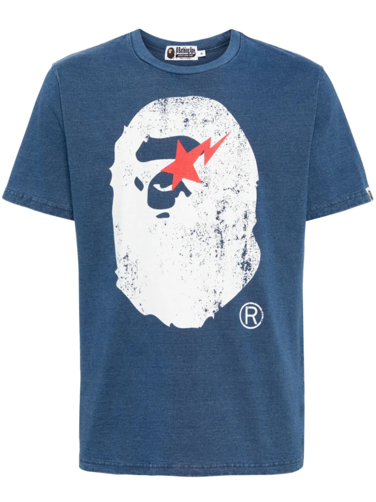 

A BATHING APE футболка с логотипом, черный