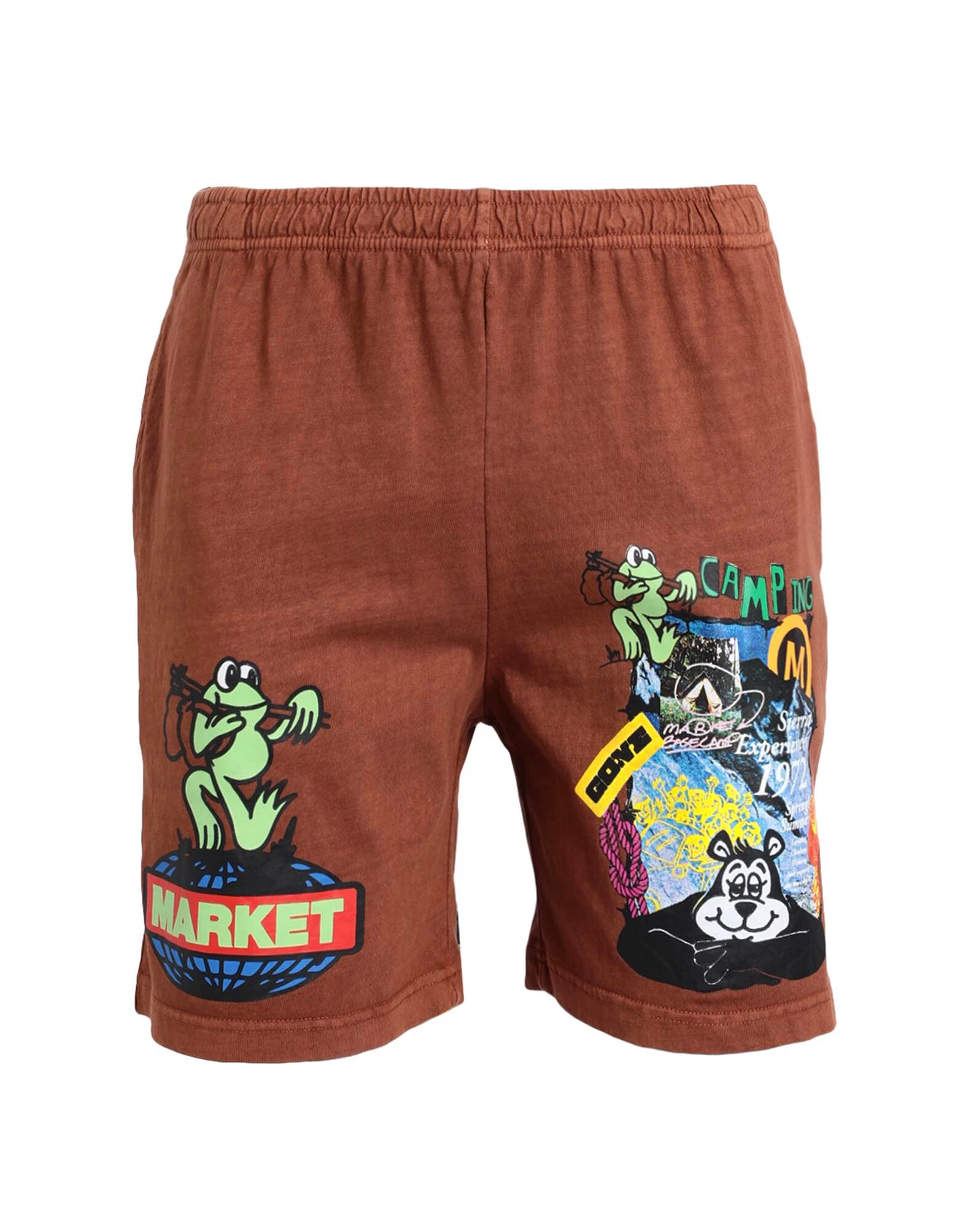 

Шорты GONE CAMPING WASHED Market, коричневый